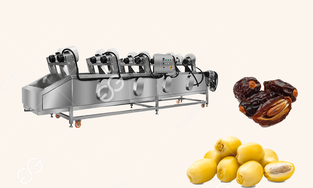 dates cleaning and drying machine